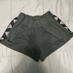 Adidas, Grey Athletic Shorts